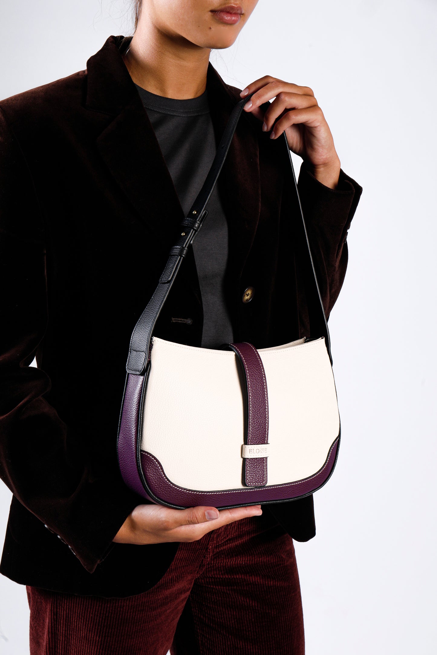 Sac Gondola Beige/Bourgogne
